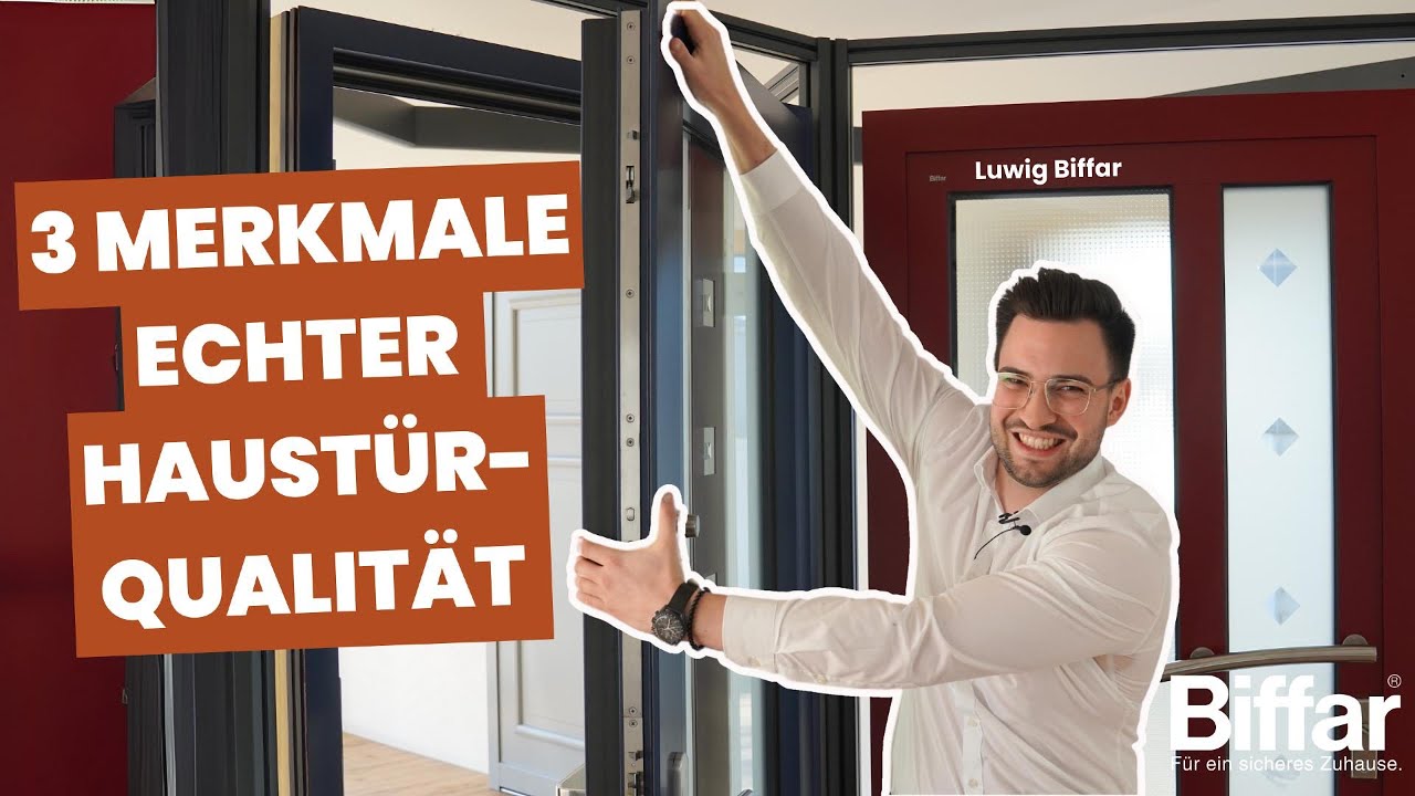 Woran Sie eine wirklich gute Haust&uuml;re erkennen - Qualit&auml;t, die sich auszahlt I Biffar
