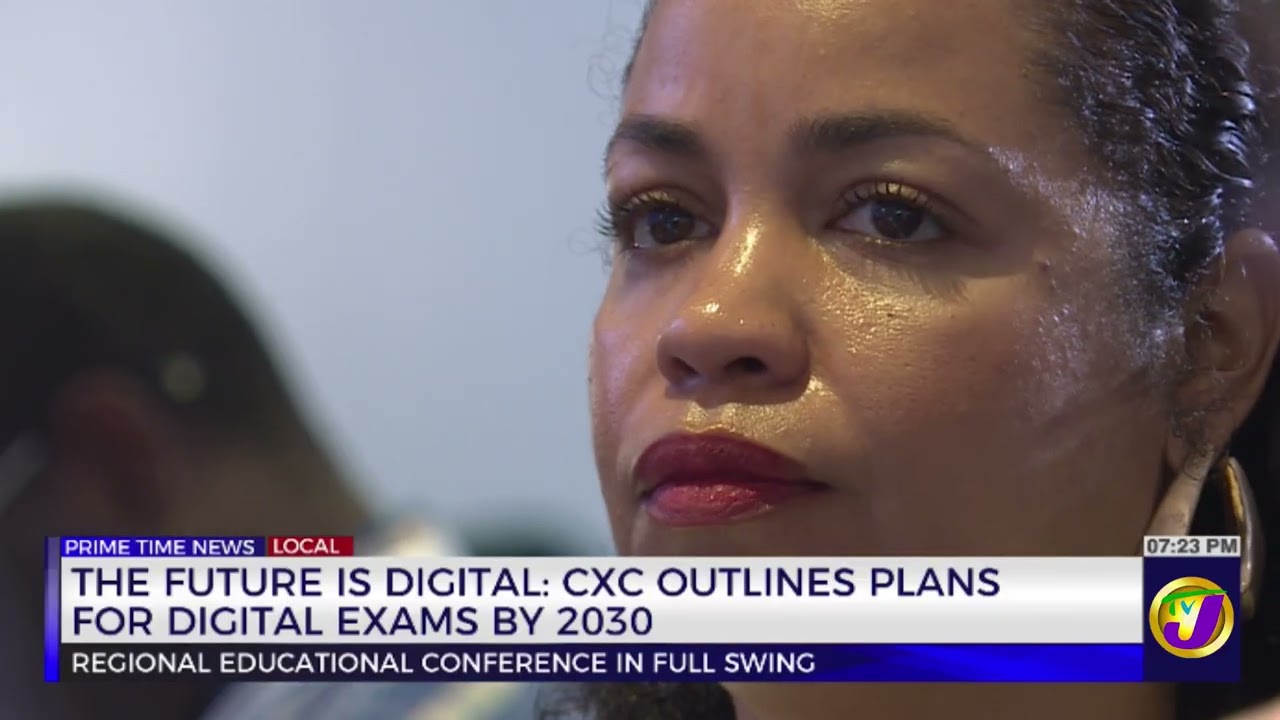 The Future Is Digital: CXC Outlines Plans For Digital Exams By 2030  | TVJ News