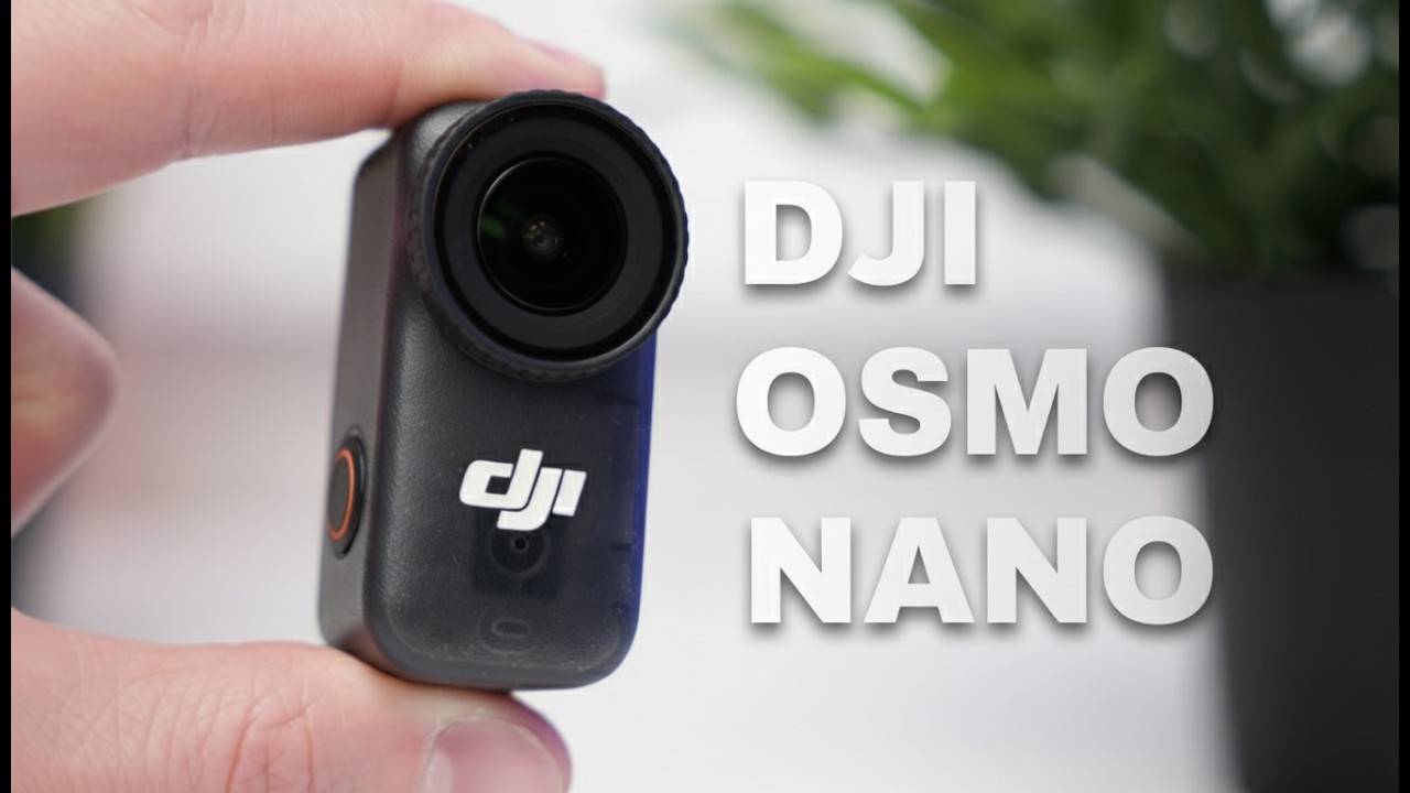 DJI erfindet die Action-Cam NEU! - Osmo Nano im Test