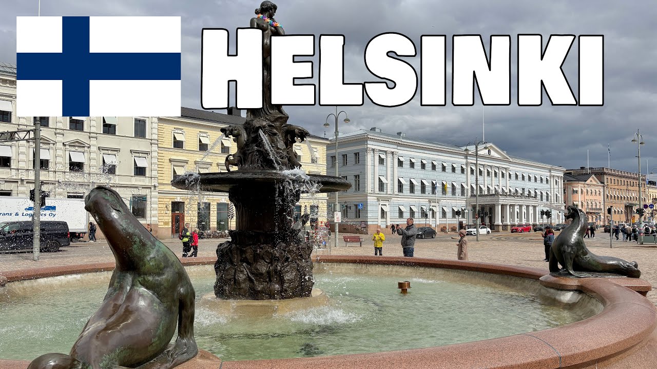 Helsinki - spring walking tour