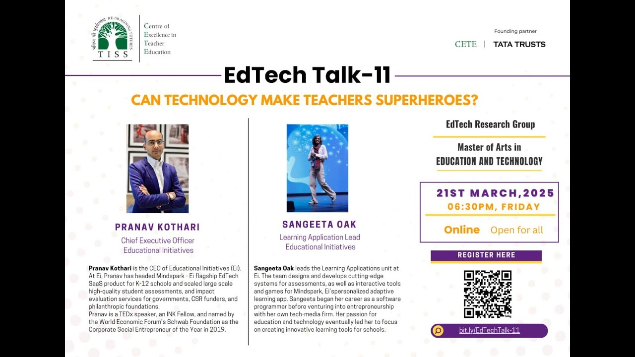 EdTech Talk 11: Can technology make teachers superheroes?