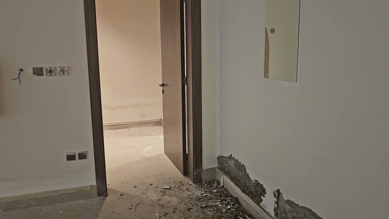 حذرنا عملاءنا كثيرا من تصميم القبو او تنفيذه وهذه عينة من المشكلة