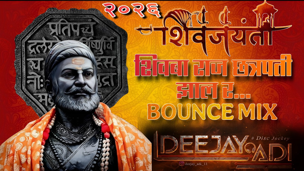 🚩 माझं राजं छत्रपती झालं ग माय ग! 🚩 | शिवजयंती विशेष २०२६ | Shivjayanti Special Song | Deejay Adi 🎧