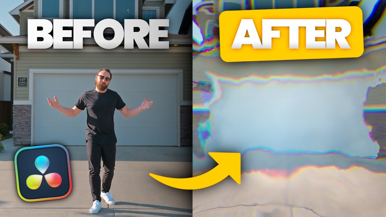 Эффект исчезновения вируса в DaVinci Resolve | Подробный урок