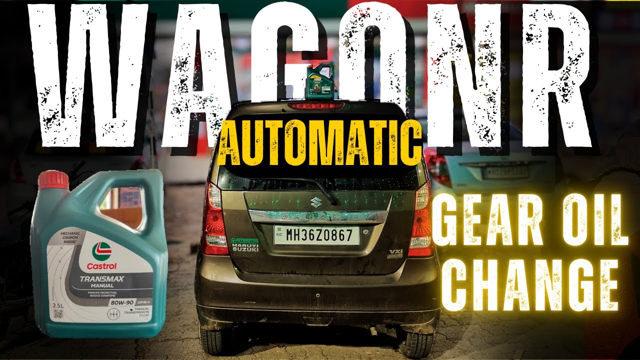 WAGON R AUTOMATIC GEAR OIL CHANGE.WAGONR AGS GEARBOX OIL CHANGE .WAGONR AUTOMATIC ACTUATOR OIL.