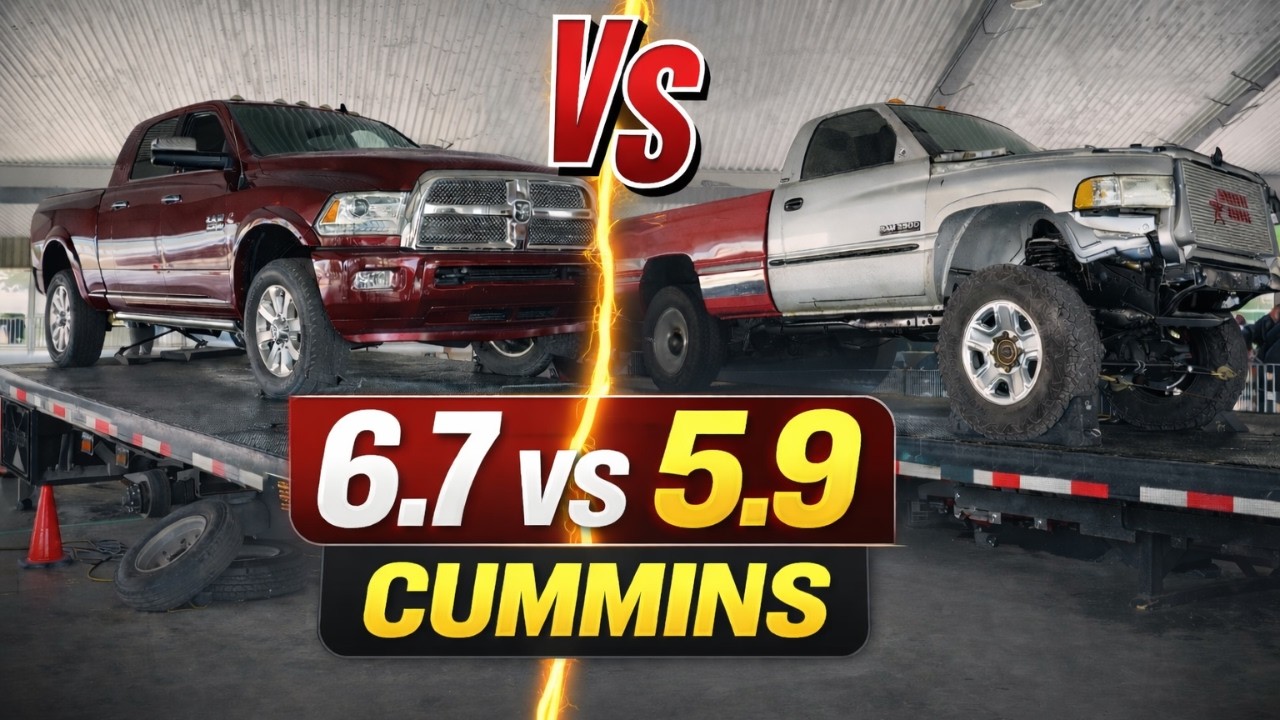 I DYNO both MY TRUCKS!! 6.7 Cummins 2ND GEN SWAP & 2nd Gen 5.9 24v CUMMINS VP44 6 Speed!!