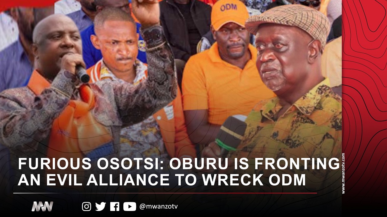 HII ISIKUPITE! OSOTSI AMEAMUA OBURU HATAPUMUA KWA AMANI NDANI YA ODM!