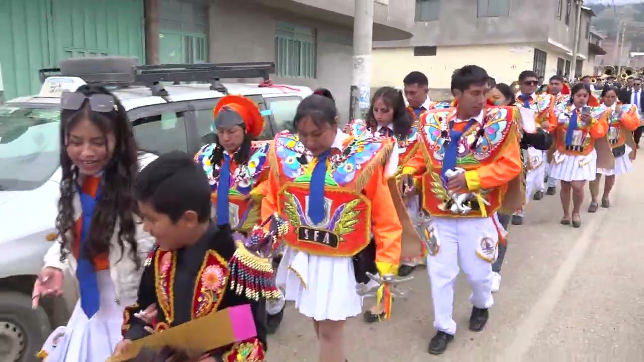 Fiesta de la Negreria Mixta San Sebastian la Punta Barrio Mallqui 22 de enero 2026 BANDA QUIVILLA
