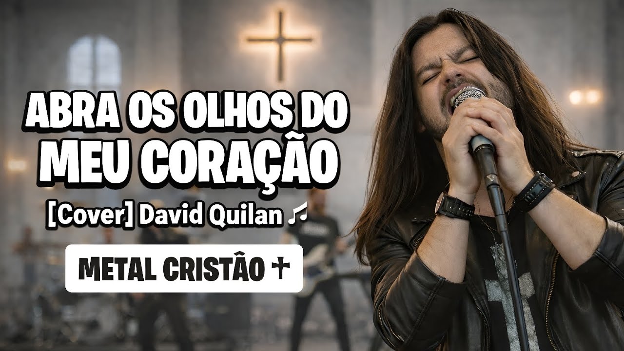 METAL CRISTÃO ✝️ ABRA OS OLHOS DO MEU CORAÇÃO [Cover] 🎼 David Quilan 🎶