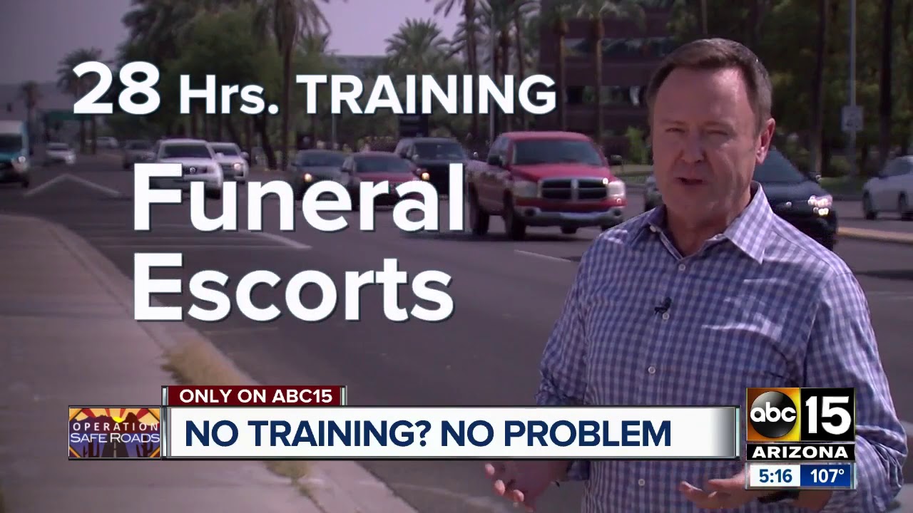 Let Joe Know: Training not required for funeral escort drivers