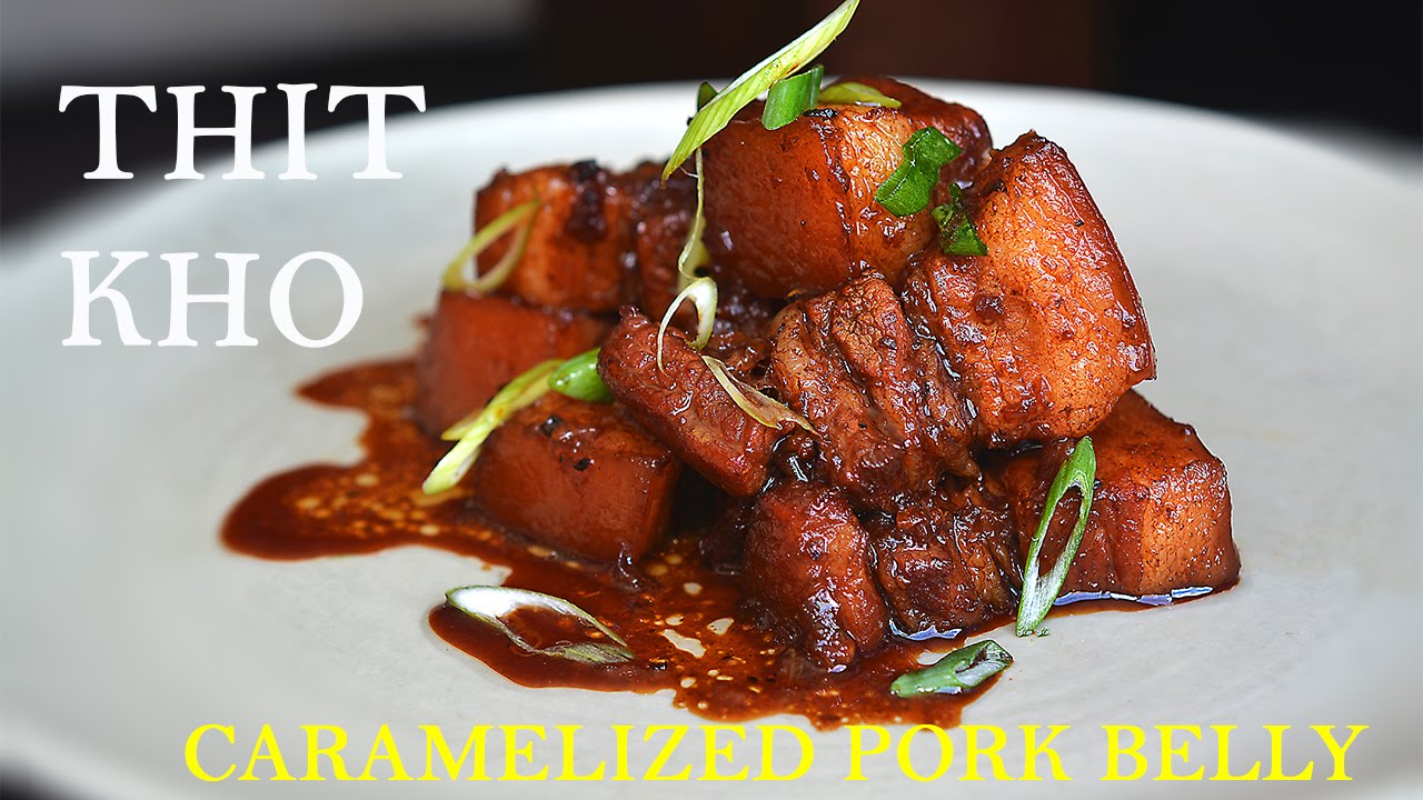 Thit Kho (Vietnamese Caramelized Pork Belly)