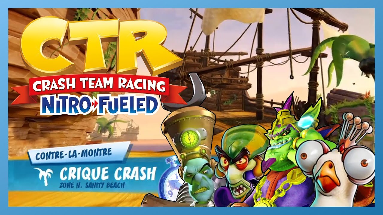 CTR - Falchor Evolution - Crique Crash en contre la montre