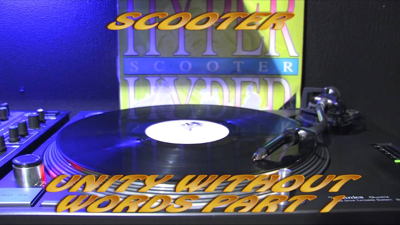 VINYL CLASSICS Scooter - Unity Without Words