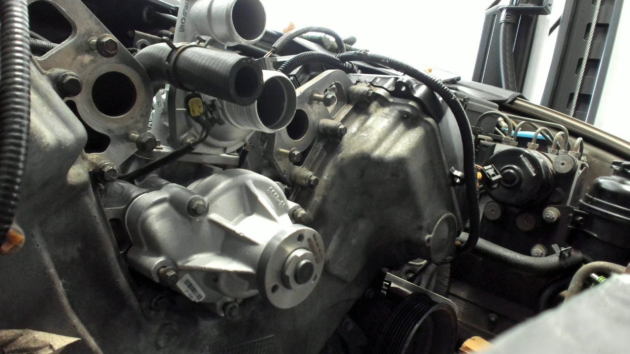 Live Raw Video: 2001 XK8 Crankshaft Pulley Bolt, Water Pump, and Intake Manifold