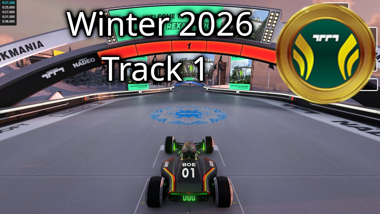 Trackmania Winter 2026 - Track 1 | Author Medal (No Commentary)
