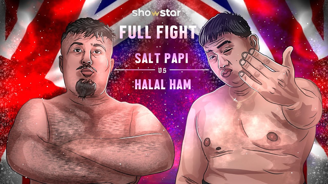 Salt Papi vs Halal Ham (Full HD Fight) Showstar Boxing Event