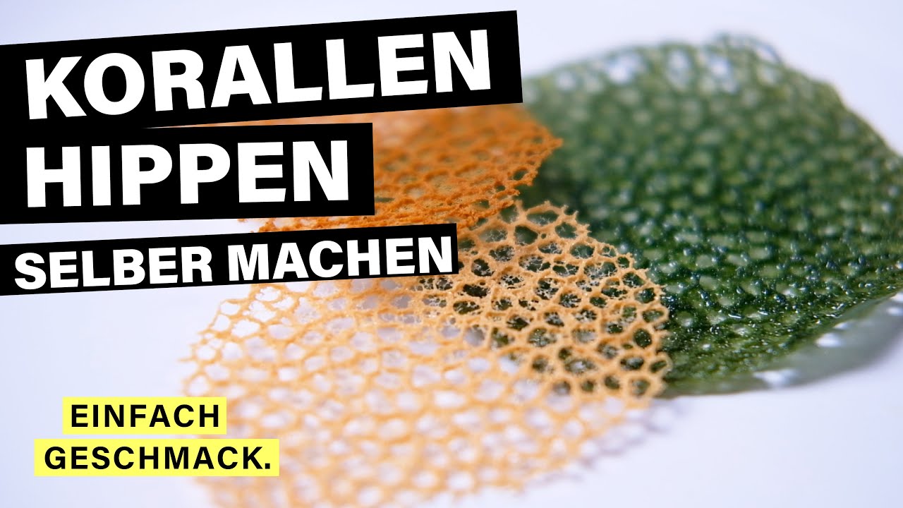 KORALLEN HIPPEN Rezept | Essbare Deko selber machen | einfachgeschmack