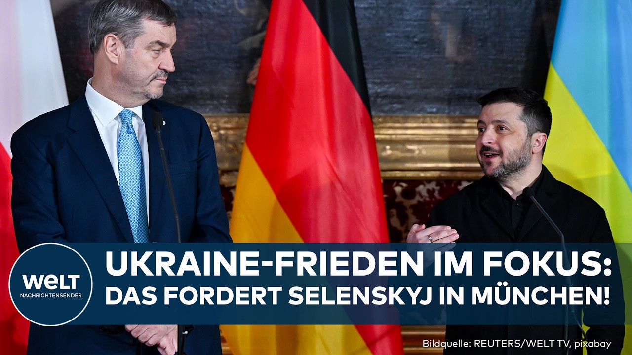 SICHERHEITSKONFERENZ: Selenskyj kämpft in München um Europas Stimme – USA pochen auf mehr Einsatz!
