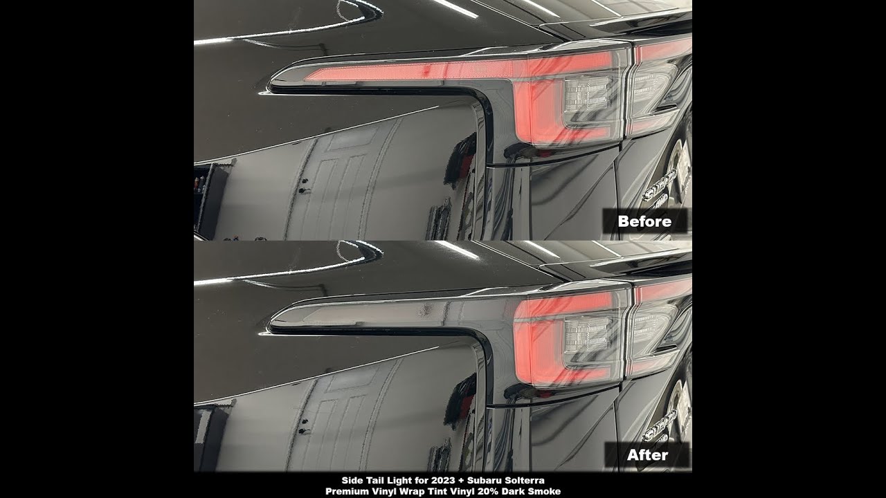Crux Moto side tint install for 2023 + Subaru Solterra
