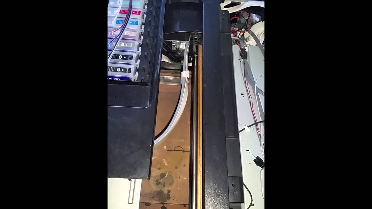 Epson P600 DTG printer daily cleaning