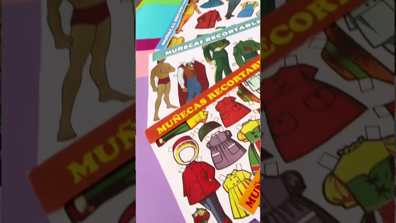 Nostalgia: Muñequitas Recortables