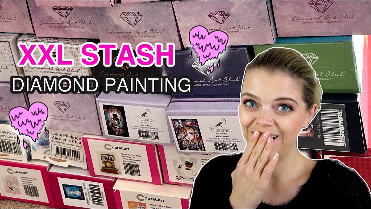 XXL DIAMOND PAINTING STASH 🥰 ORALOA | DREAMER DESINGS | TINISCHNICKSCHNACK