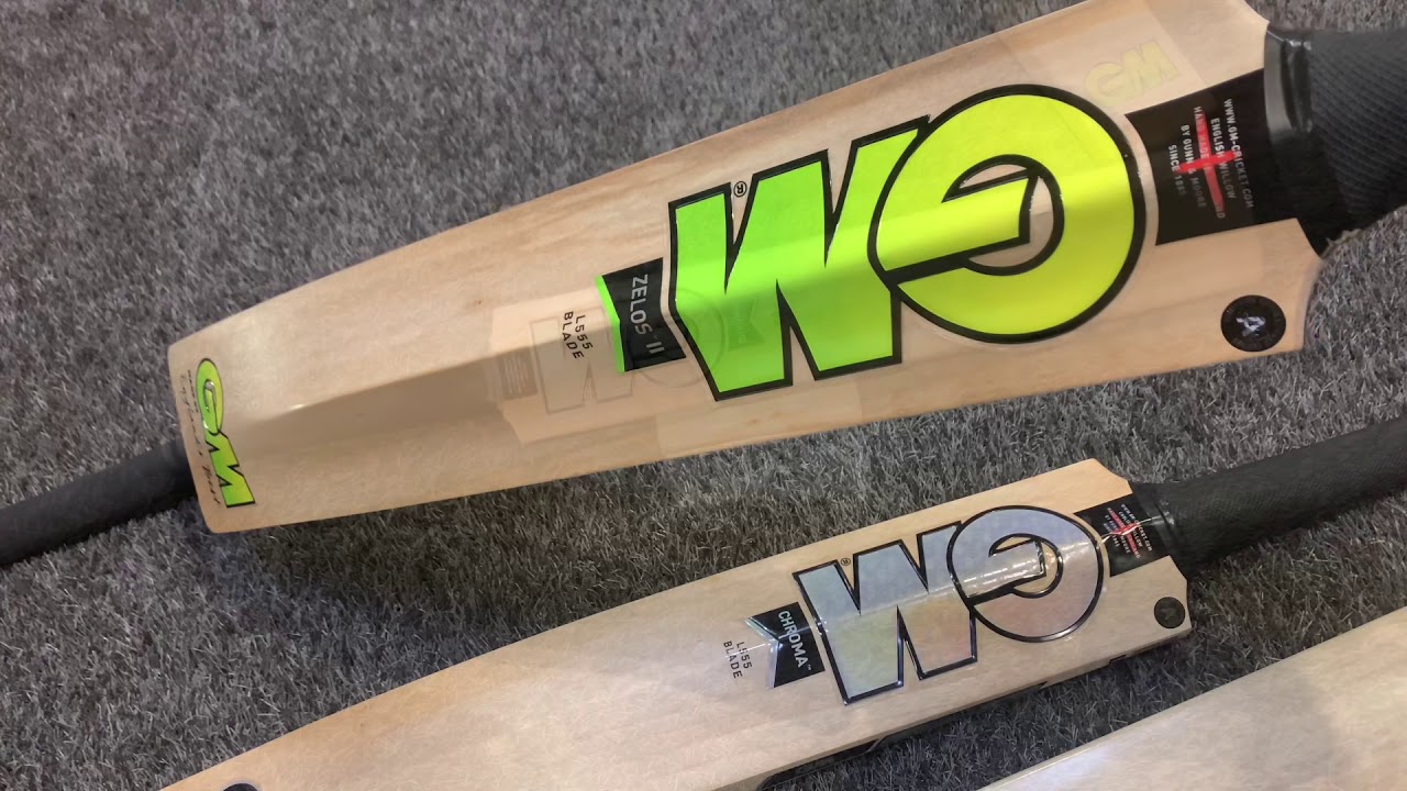 GM Cricket Bats 2021 - Chroma & Zelos II