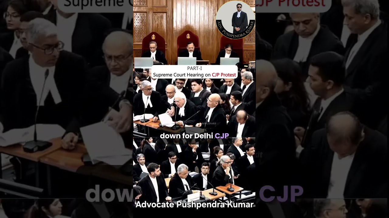 🏛Supreme Court Hearing on CJP Protest🧑🏻&zwj;⚖️⚖️
