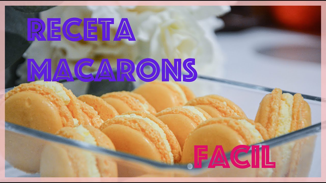 Receta macarons