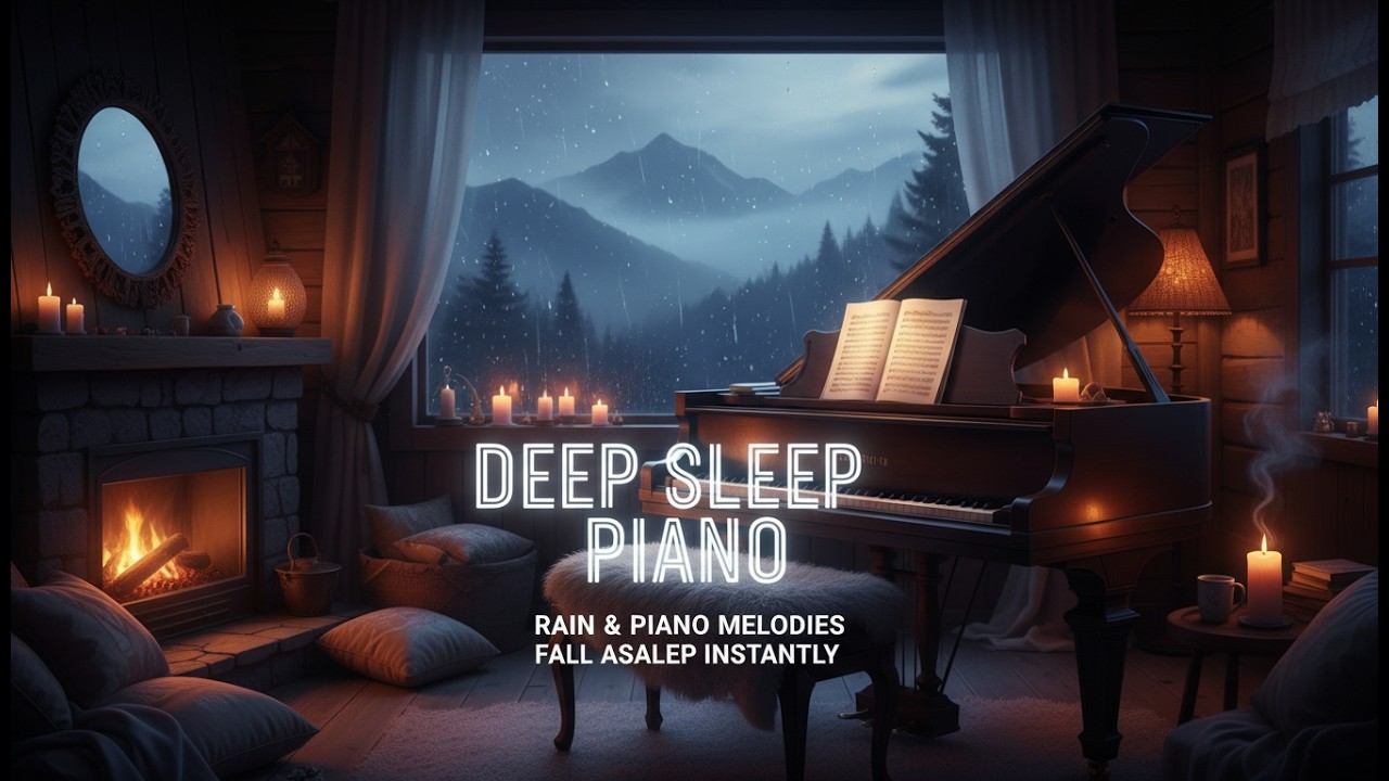 Fall Asleep in 10 Minutes with Deep Sleep Piano Music
