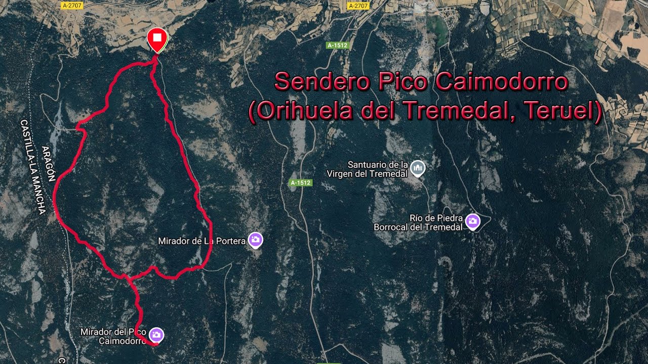 Sendero Pico Caimodorro (Orihuela del Tremedal, Teruel)
