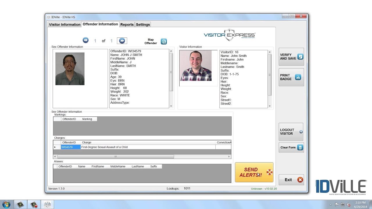Visitor Express: School Edition Software Demo