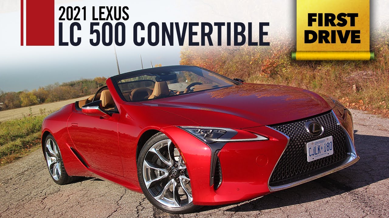 TOPLESS LOVE AFFAIR! 2021 Lexus LC 500 Convertible First Drive Review