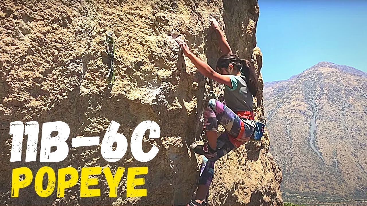 Martina VS Popeye 6c (11b) - Una Futura Promesa De La Escalada Femenina 💪