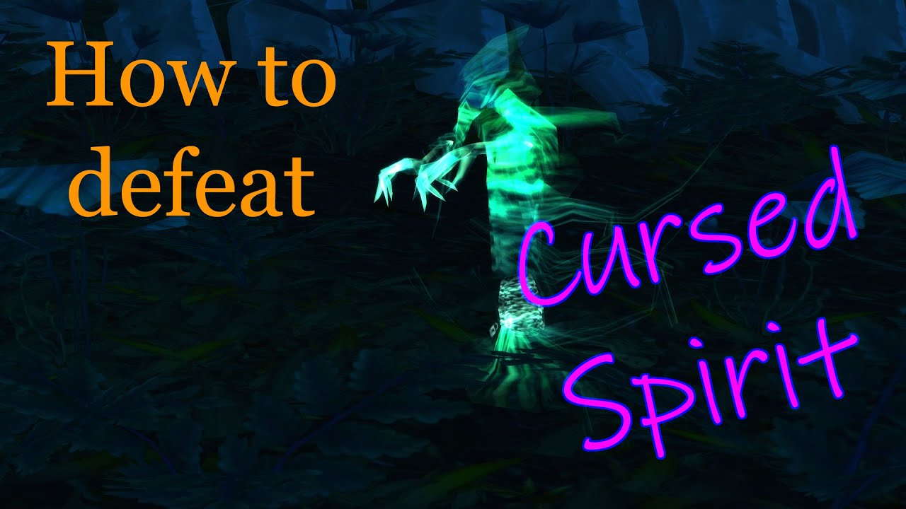 How to defeat Cursed Spirit in Tanaan Jungle - World of Warcraft pet battle guide. (ENG)