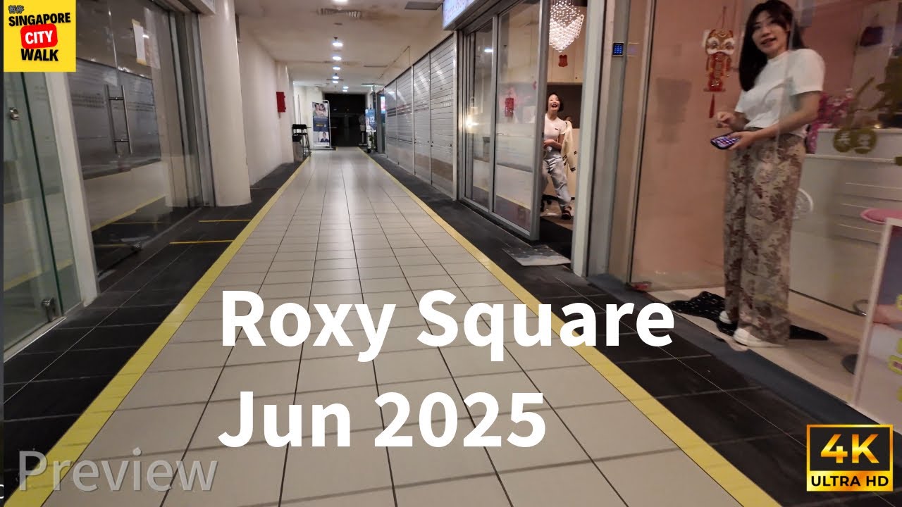 Roxy Square|Full of Massage Centers and Beauty Centers|Singapore 4K Walking