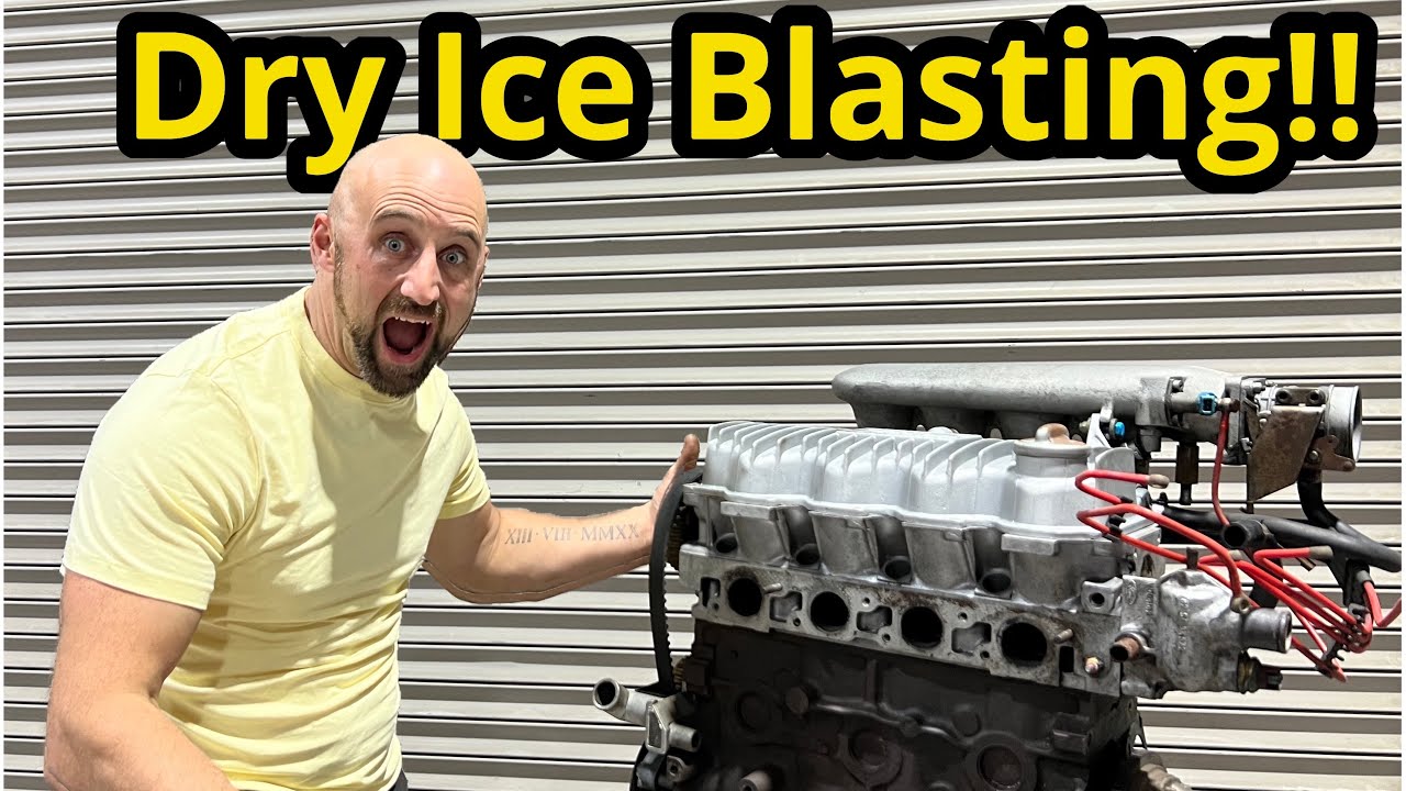 FORD Fiesta RS turbo, RS1600i dry ice blasting!