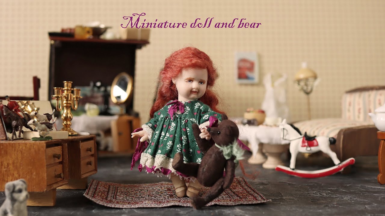 My miniature doll from Living Doll. Inspired by DollVintage Antique Bru Jne
