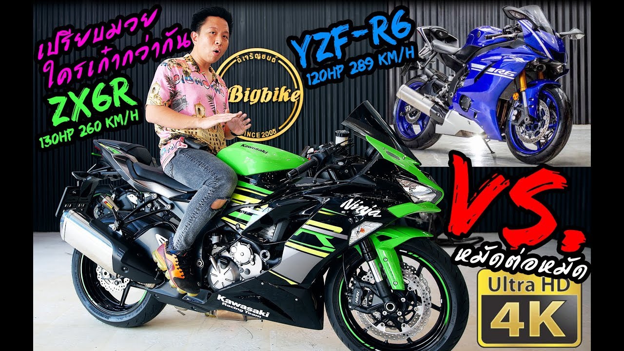 ทำไม ZX6R ถึงแรงกว่า แต่ R6 ถึงเร็วกว่า | รีวิวเป็นจุดๆกันไปเลย Superbike 600cc.