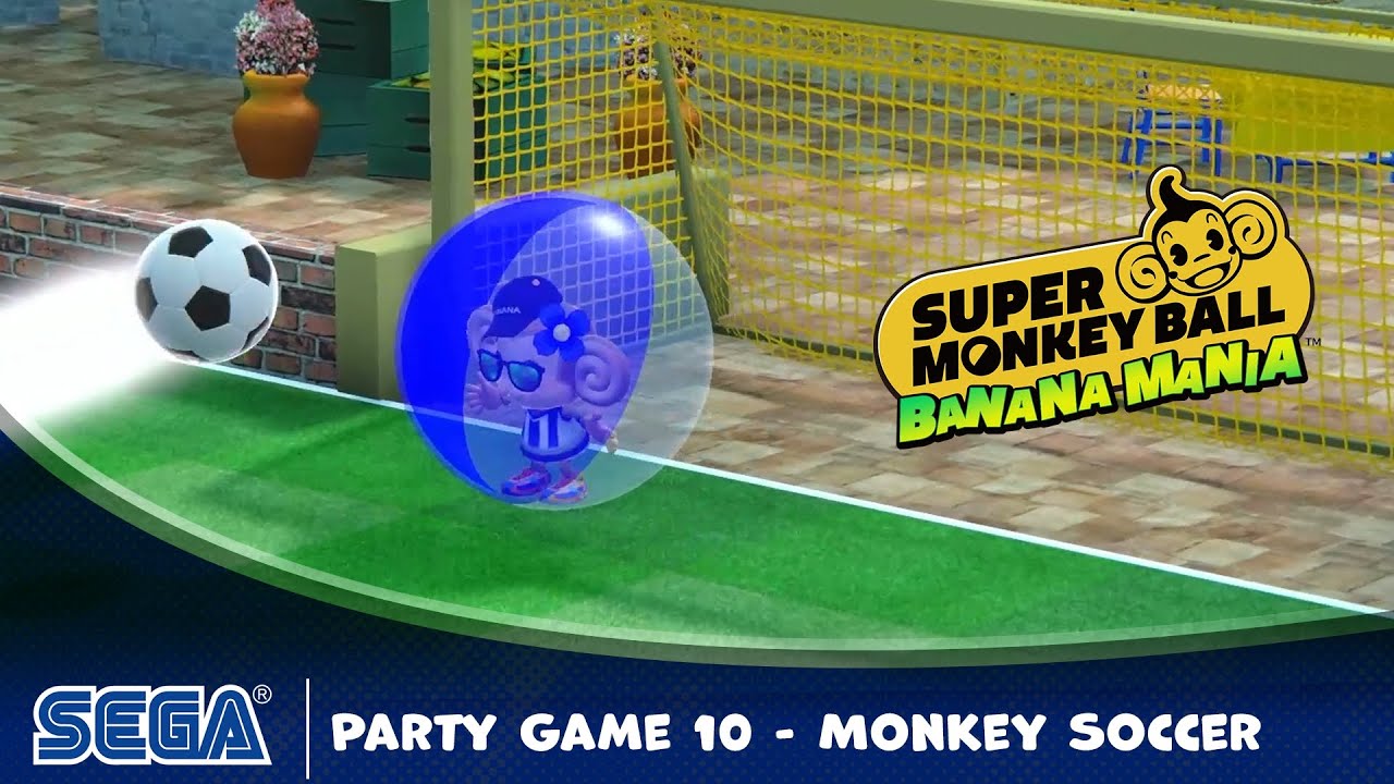 Super Monkey Ball Banana Mania Party Game: Monkey Soccer