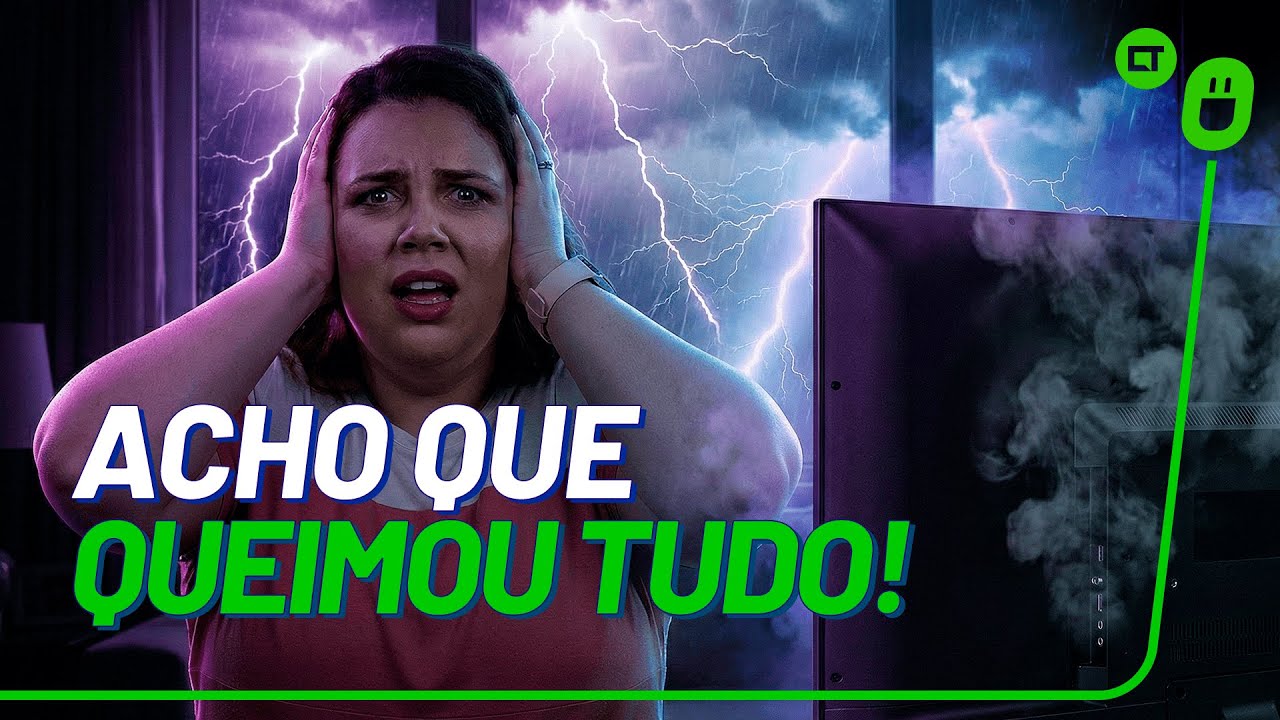 Cuidados com seus eletrodomésticos durante uma tempestade