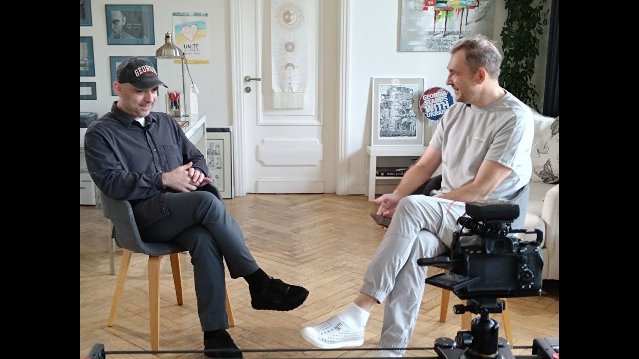 Николоз Рачвели - композитор и дирижёр, руководитель государственного симфонического оркестра Грузии