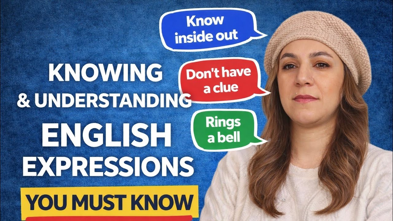 Useful English Expressions for knowledge and memory @EnglishwithSara_sb 