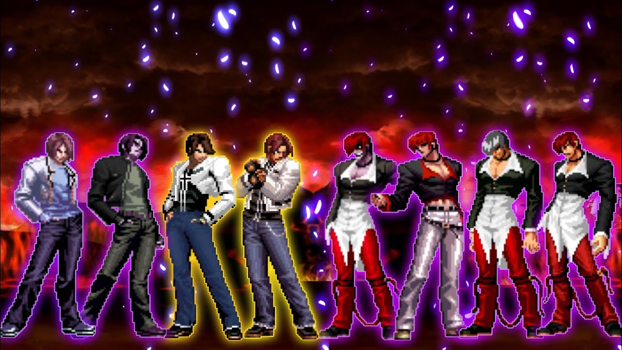 [KOF Mugen] Kyo Team VS. Iori Team (Friendly Challenge)