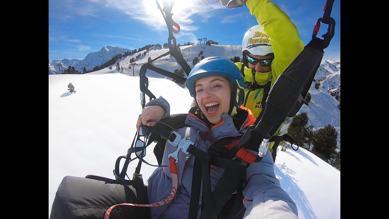 Sophia Blake first time Paragliding!