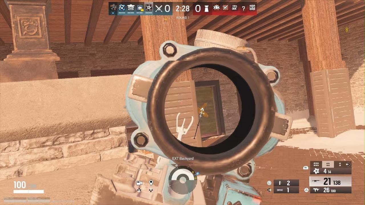 Clutching up the round
