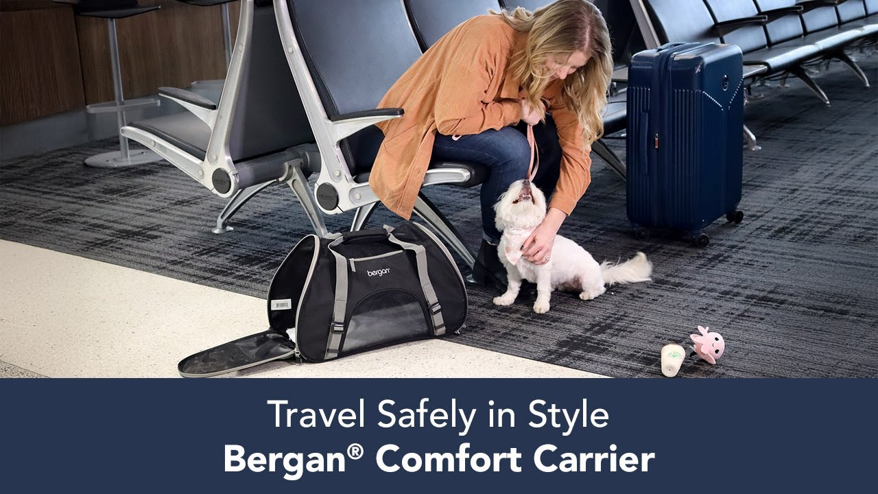 Travel in Style: Bergan Comfort Carriers by Coastal Pet | Airline Compliant Pet Travel