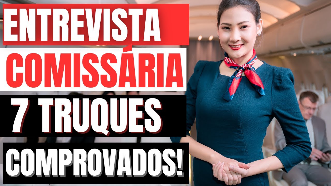 Comissário de VOO - Como SER APROVADO na Entrevista (DICAS de RESPOSTAS)