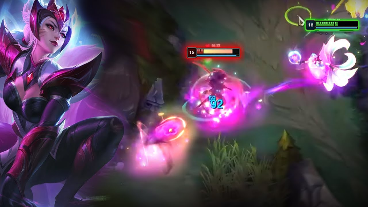 Rank 1 Ahri : INSANE FAST COMBO - NO TIME TO REACT / Engsub
