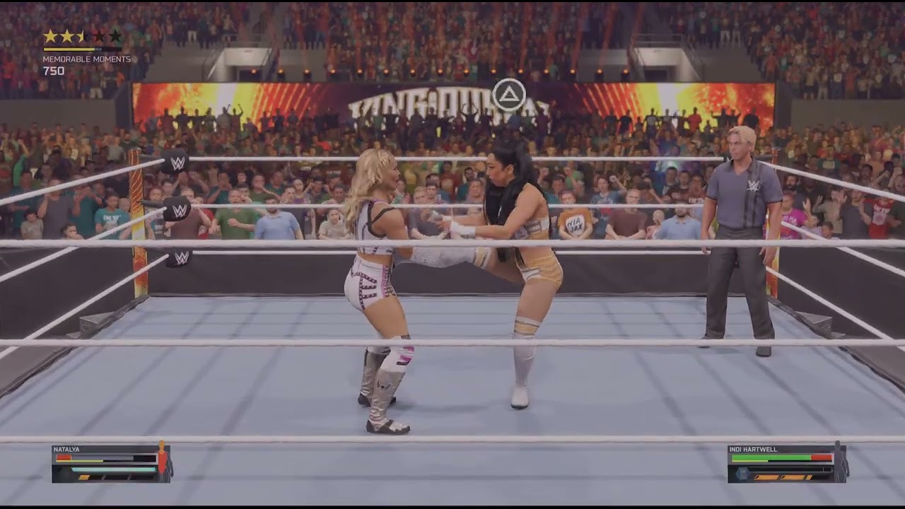 WWE 2K25_ inDi HarTWeLL vs NaTaLyA  !!!